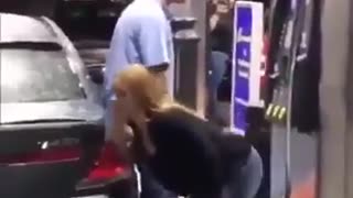 These two are more gassed up than the car