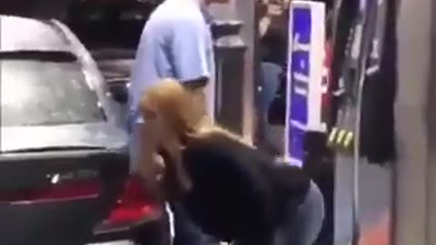 These two are more gassed up than the car