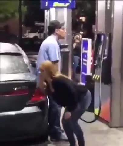 These two are more gassed up than the car