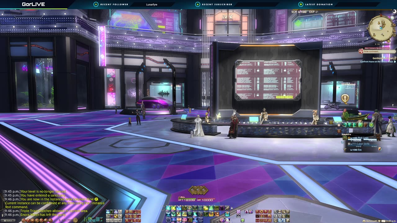 Leveling Scholar in Dungeons