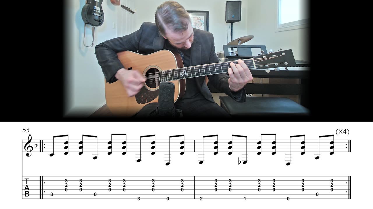The Patient (Tool Cover) - Carter Style Guitar Lesson (Sheet Music + TAB)