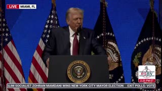 WATCH: President Trump Delivers Remarks at the America Business Forum in Miami - 11/5/25