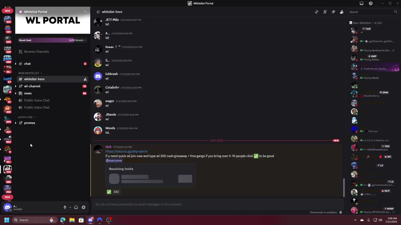 "stream crashed" 7/12/25 Stackswopo Stream
