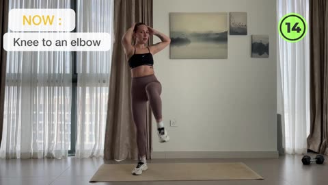 10 MIN Standing Glutes Workout | Full Body | No Equipment | At Home