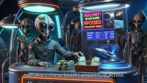 A Ticket to Ride / Sci Fi Humor / Only $10. When Humans Self-Identify as Aliens. Short