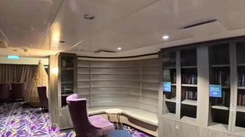 Ovation of the Seas Deck 5: Hidden Gems, Library, and Quiet Corners