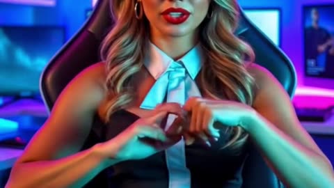 She Is Real Or Not. Guess