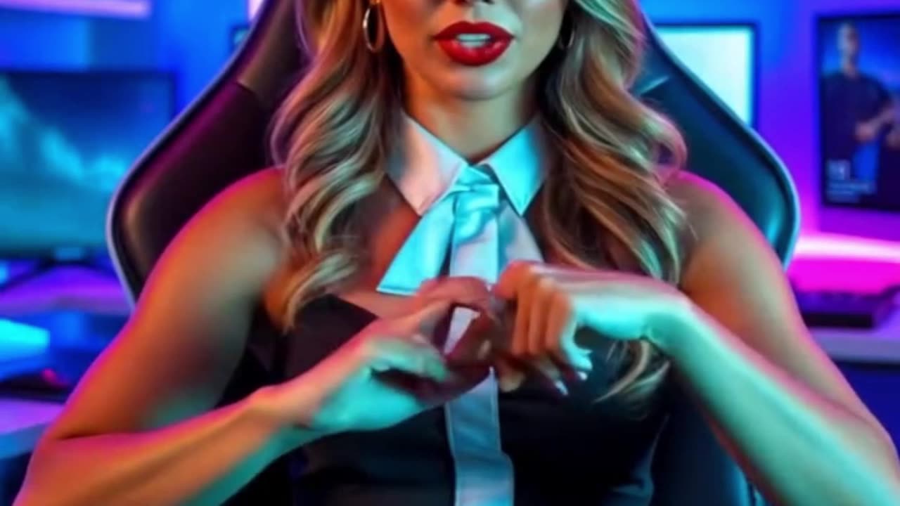 She Is Real Or Not. Guess