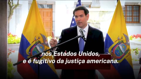 “Maduro é um narcotraficante, fugitivo da justiça americana !! “ (Marco Rubio, Secretário de Estado dos EUA)