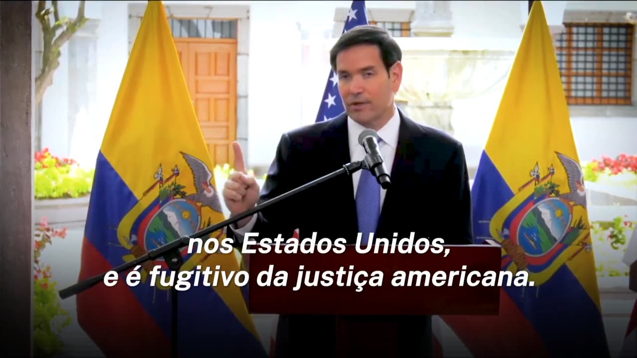 “Maduro é um narcotraficante, fugitivo da justiça americana !! “ (Marco Rubio, Secretário de Estado dos EUA)