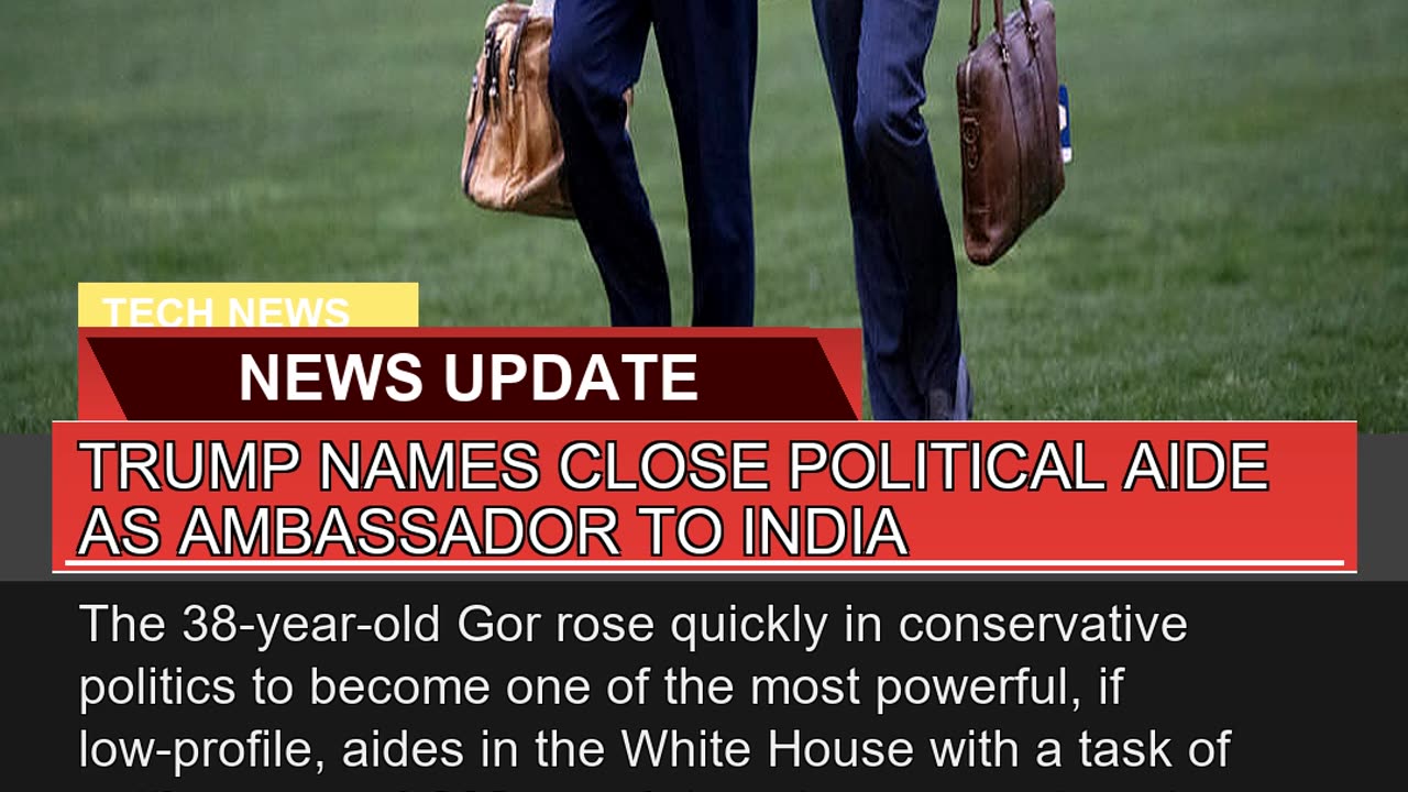 Trump Names Close Political Aide as Ambassador to