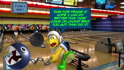 Chomp Bro Throws a Bowling Ball at the Scoring Projector at the Bowling Alley/Grounded