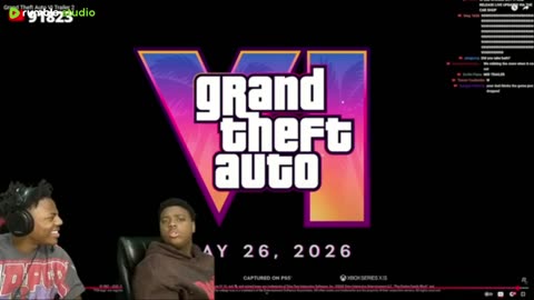 iShowSpeed Reacts To Grand Theft Auto VI Trailer