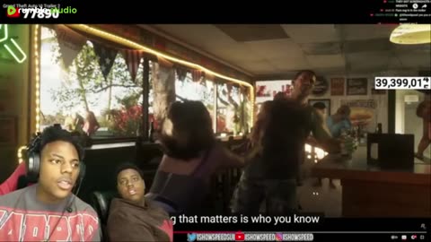 iShowSpeed Reacts To Grand Theft Auto VI Trailer