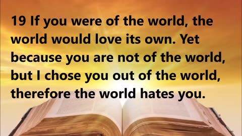 The World’s Hatred