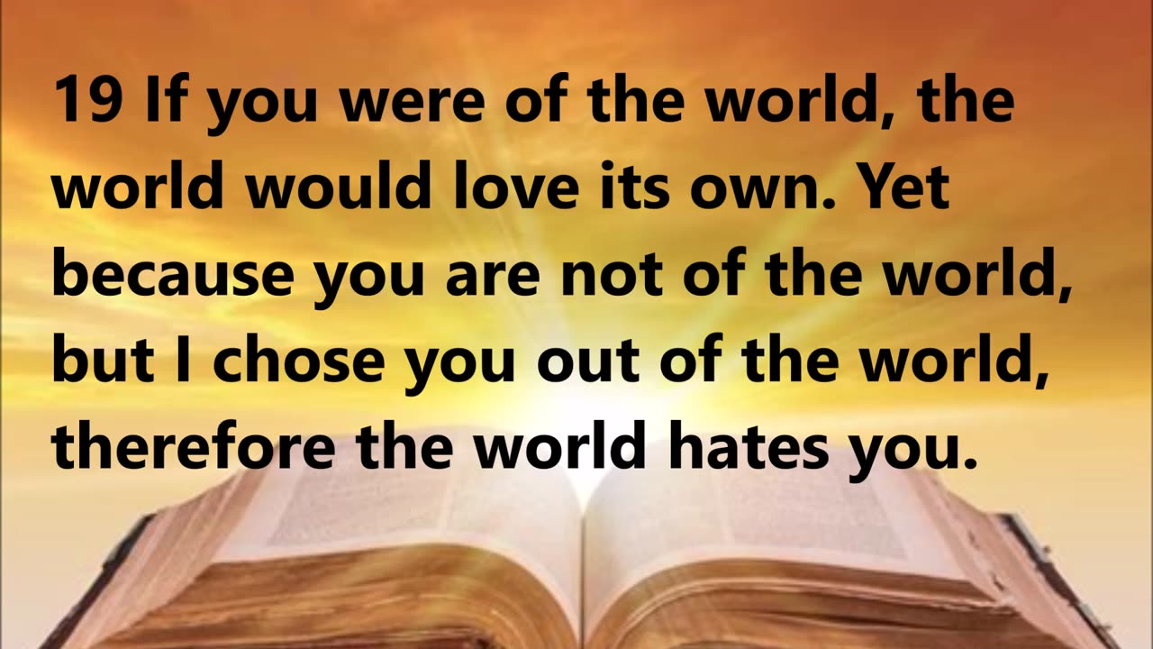 The World’s Hatred