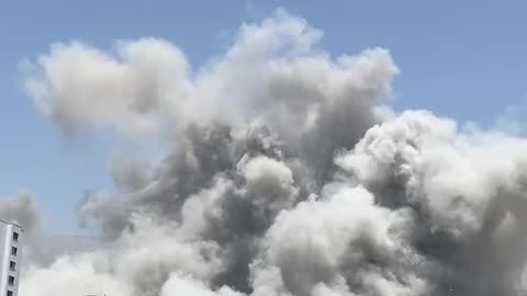 Explosion in Tehran From an Israeli Airstrike