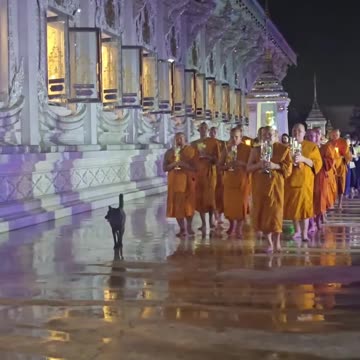 เวียนเทียนวันอาสาฬหบูชา #โมทนาบุญ #วัดวีระโชติธรรมารามจังหวัดฉะเชิงเทรา