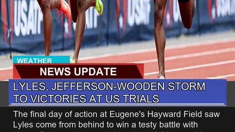 Lyles Jeffersonwooden Storm to Victories at US T