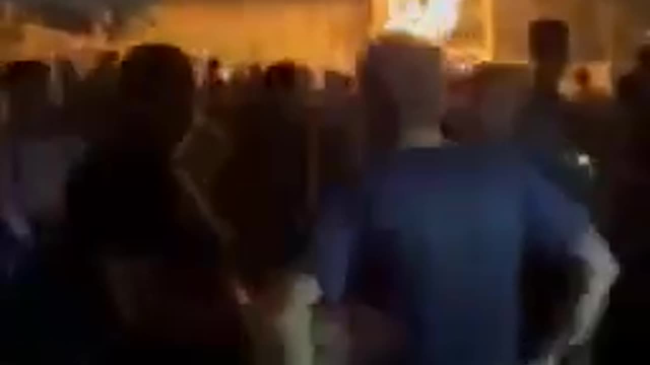Scene in Tehran After an Israeli Strike