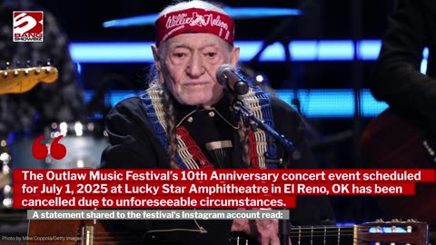 Willie Nelson's Outlaw Music Festival cancels show due to weather damage