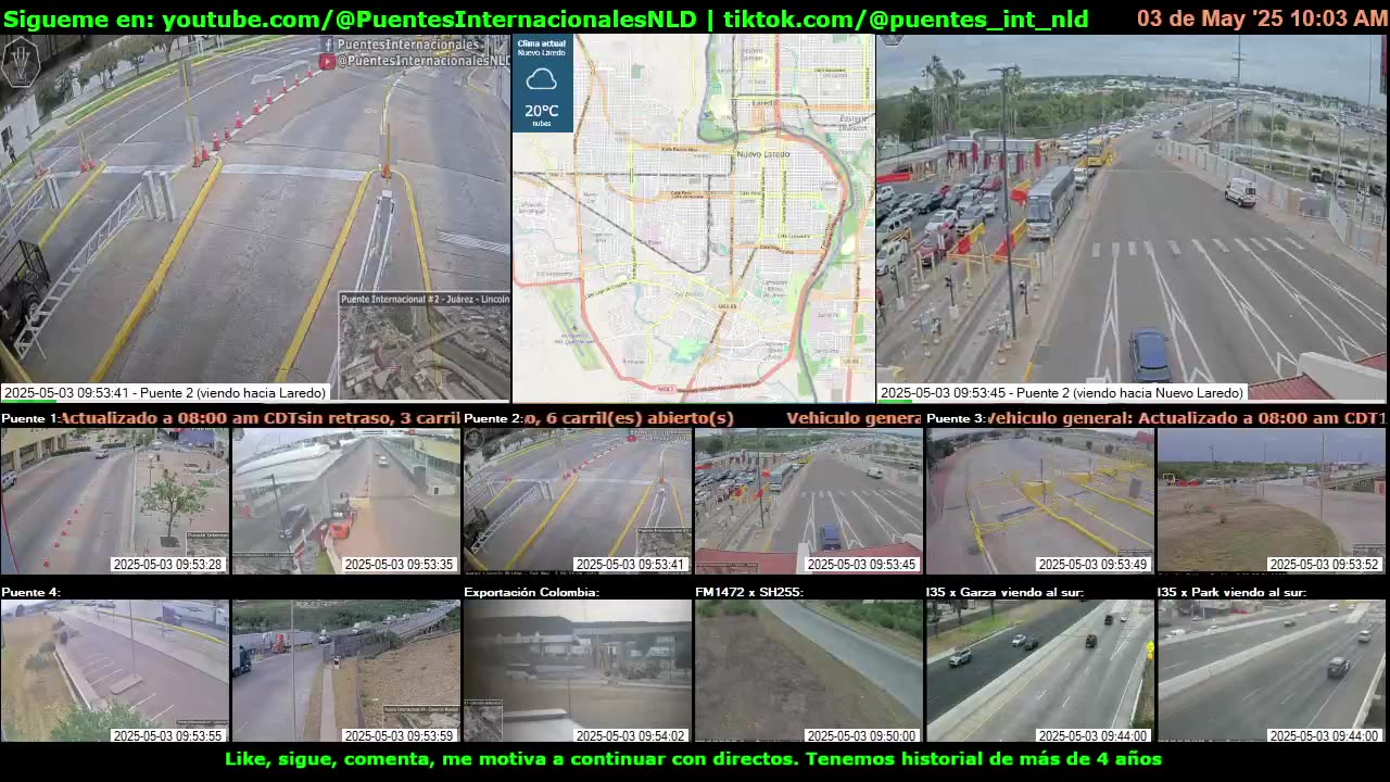 Puentes Internacionales NLD (Youtube / TikTok)