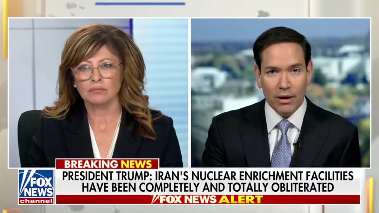 Marco Rubio: "This is not a war against Iran."
