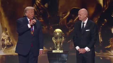 WATCH: President Trump Accepts First Annual FIFA Peace Prize