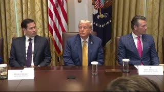 President Trump Participates in a Cabinet Meeting, July 8, 2025