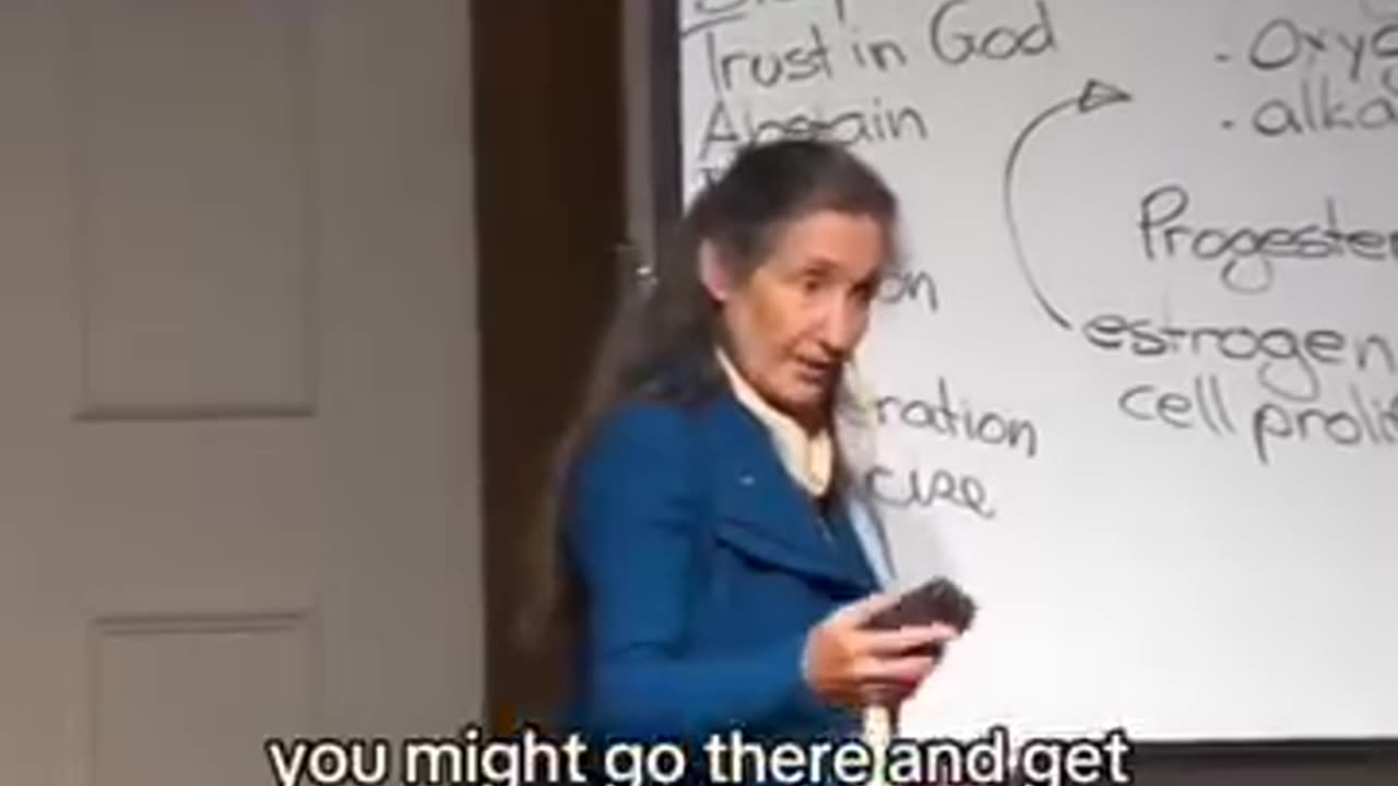 Barbara O'Neil says don't do it