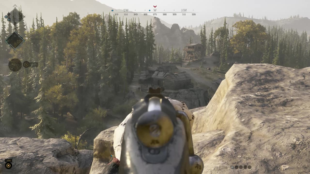 Huntshowdown 1896: long range fights are fun.
