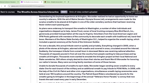 The Wreaths Across America Interactive P
