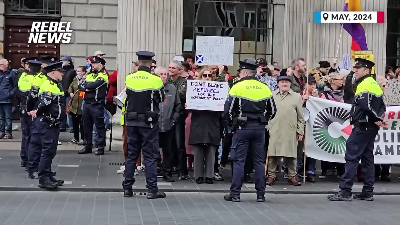 Ireland takes a stand against mass migration with huge patriotic rally