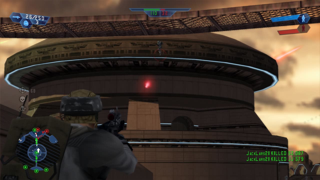 Star Wars Battlefront 2004: Instant Action Bespin: Platform Rebels Gameplay