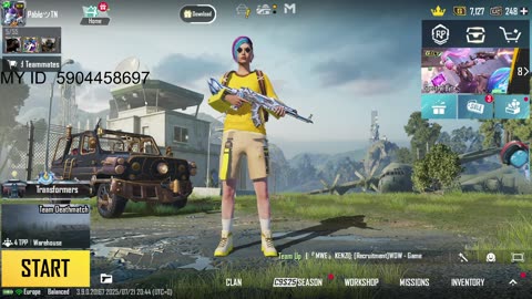 PUBG Mobile Global 🌍 | Squad Push + Viewers Match 💥