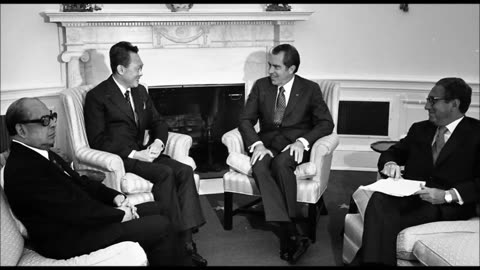 Lee Kuan Yew and Richard Nixon exchange views on China's future, April 10, 1973
