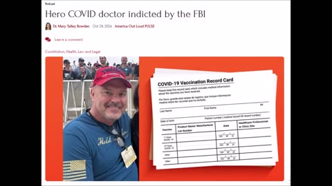 דר קירק מור שהואשם בתקופת הקורונה על שזייף פנקסי חיסונים השמיד בקבוני חיסון והזריק תמיסת מלח במקום החיסונים זוכה מכל אשמה וזה הסיפור שלו 2024