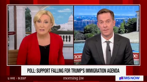 Mika Brzezinski Shouts Into Camera For 4 Minutes Straight Over Tom Homan