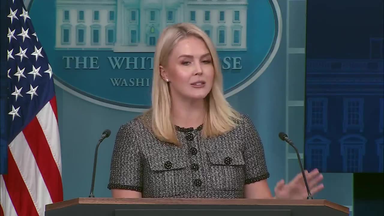 🚨🔥Karoline Leavitt: "There is great optimism in this economy... Inflation declined massively