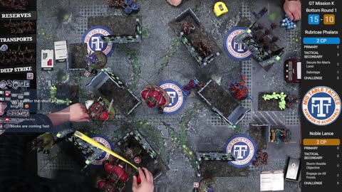 Warhammer 40k Battle Report: Imperial Knights VS Thousand Sons