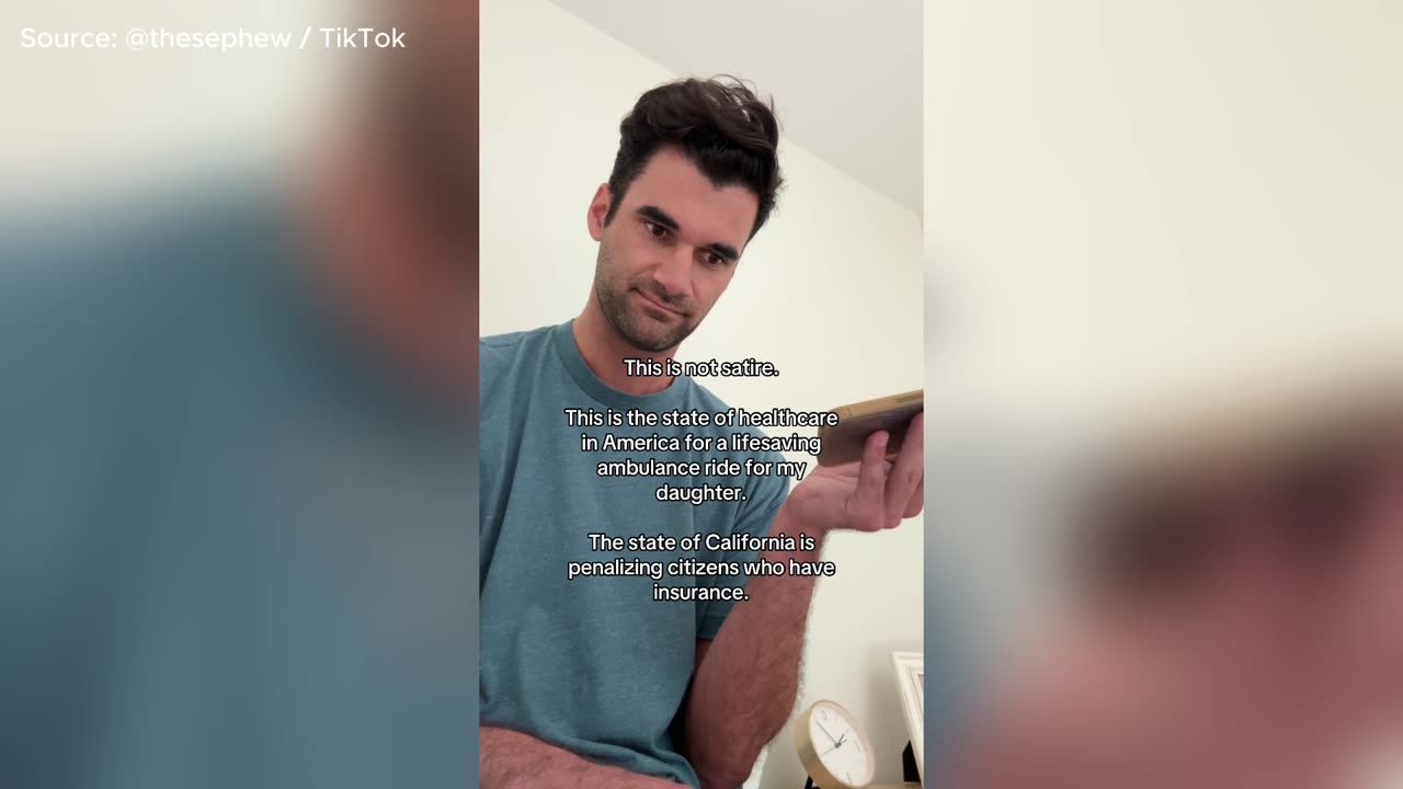 Dad Rips California Law After Daughter’s Ambulance Bill Tripled Because He Had Insurance