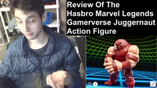 Outtake #3,173 Of The Review Of The Hasbro Marvel Legends Gamerverse Juggernaut Action Figure