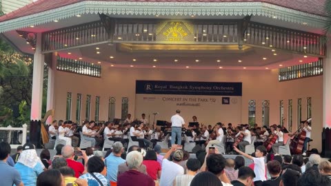 Brahms, Hungarian Dance No 51, Royal Bangkok Symphony Orchestra, Concert in the Park