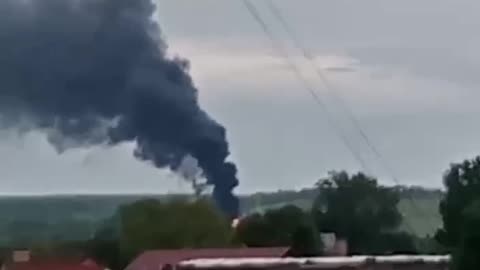 💥 A fire broke out at an electrical substation in Volokonovka, Belgorod region