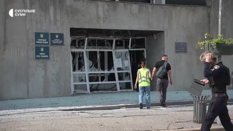 ‼️ Russians hit the center of Sumy - the Sumy Regional State Administration building was damaged.