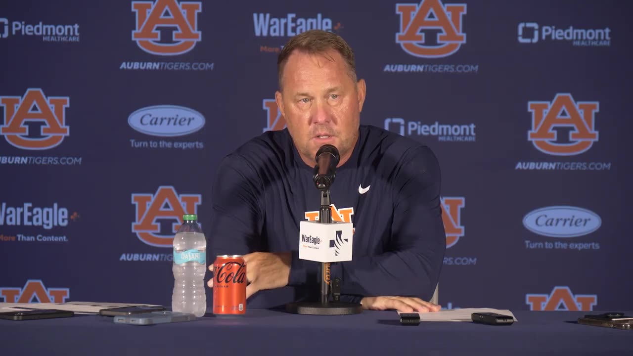 Auburn HC Hugh Freeze South Alabama Week