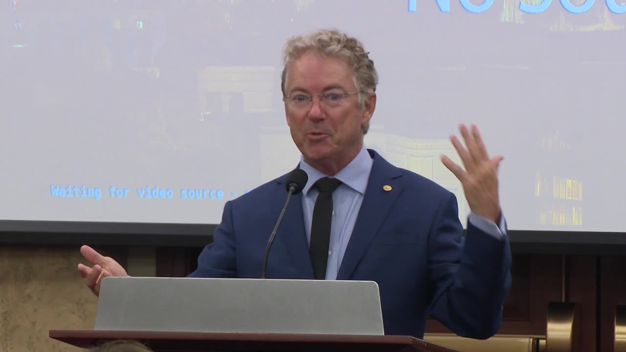 Senator Rand Paul Speaks to the Paducah Chamber of Commerce