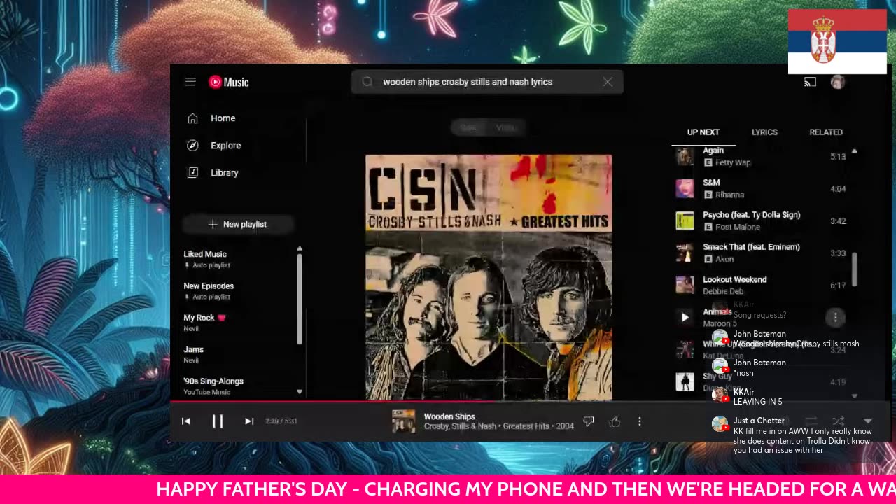 06/15/25 KK VOD: "Showered, shaved, and snuggled alone in my comfy bed-open panel"