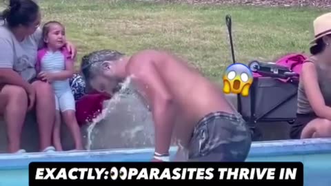 Washing Butt in Public Pools...