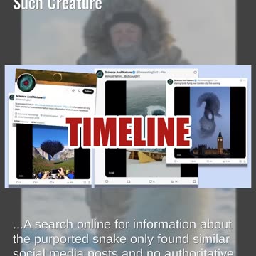 Fact Check: Video Does NOT Show Authentic Arctic Woolly Snake -- No Such Creature